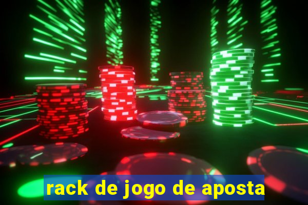 rack de jogo de aposta